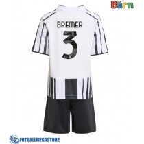 Fotballdrakt Barn Juventus Gleison Bremer #3 Hjemmedraktsett 2025-26 Kortermet (+ Korte bukser)